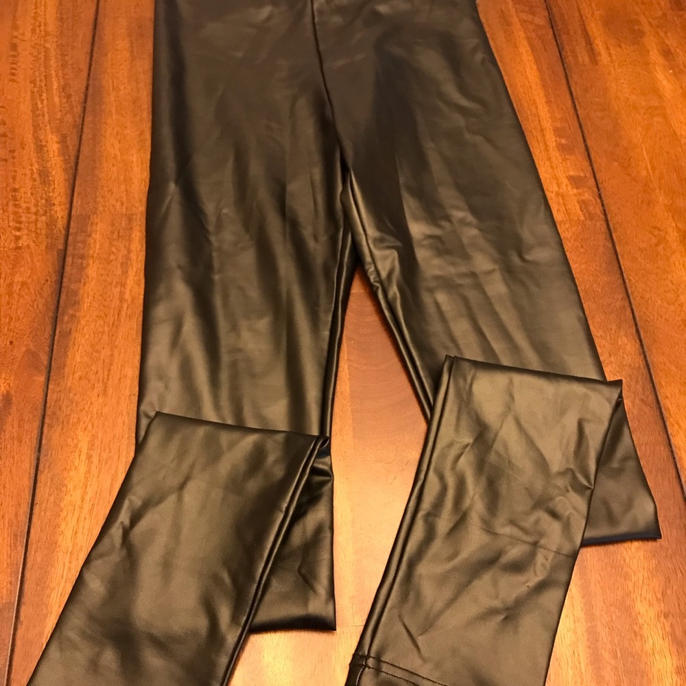 Lulus Faux Leather Stretch Pants